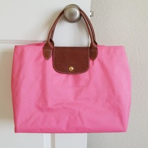 Longchamp nylon pink bag